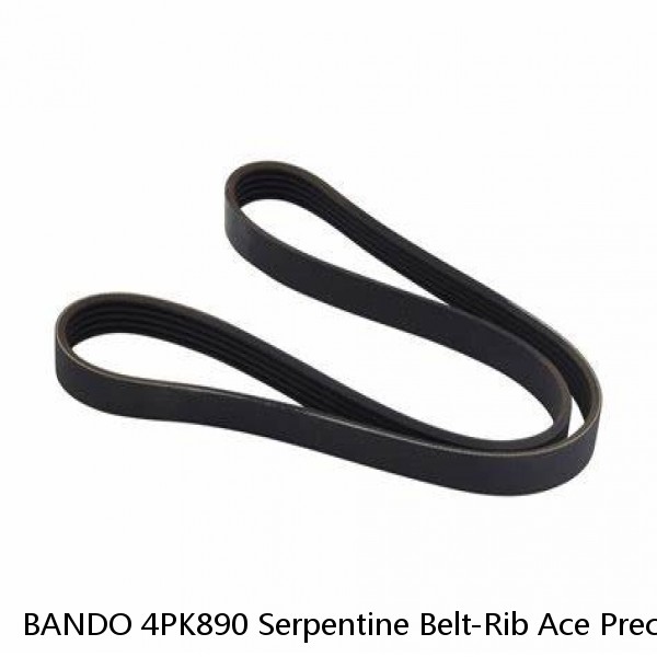 BANDO 4PK890 Serpentine Belt-Rib Ace Precision Engineered V-Ribbed Belt 