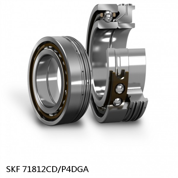 71812CD/P4DGA SKF Super Precision,Super Precision Bearings,Super Precision Angular Contact,71800 Series,15 Degree Contact Angle