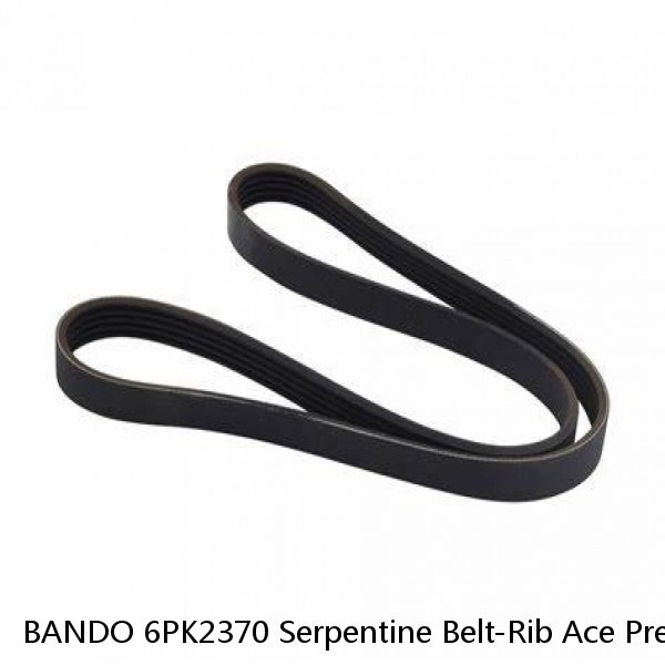 BANDO 6PK2370 Serpentine Belt-Rib Ace Precision Engineered V-Ribbed Belt 