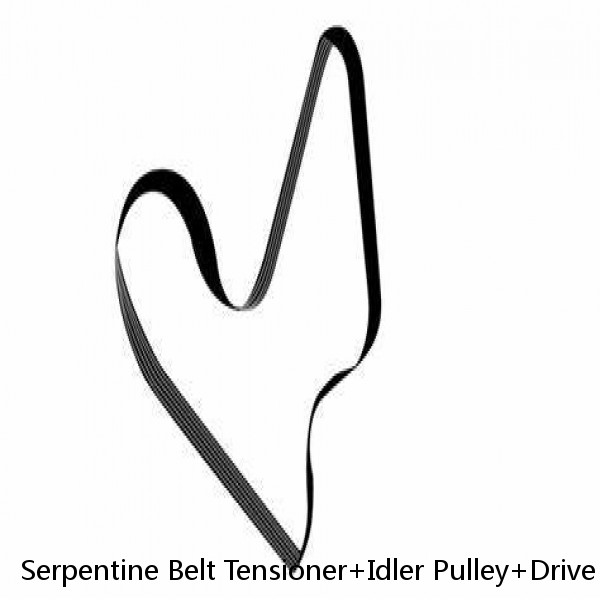 Serpentine Belt Tensioner+Idler Pulley+Drive Belt Kit for Chrysler Mercedes Benz