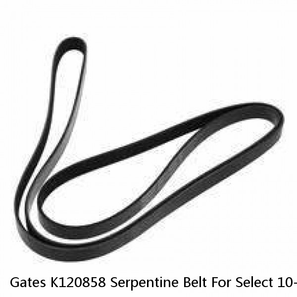 Gates K120858 Serpentine Belt For Select 10-21 Kenworth Peterbilt Models