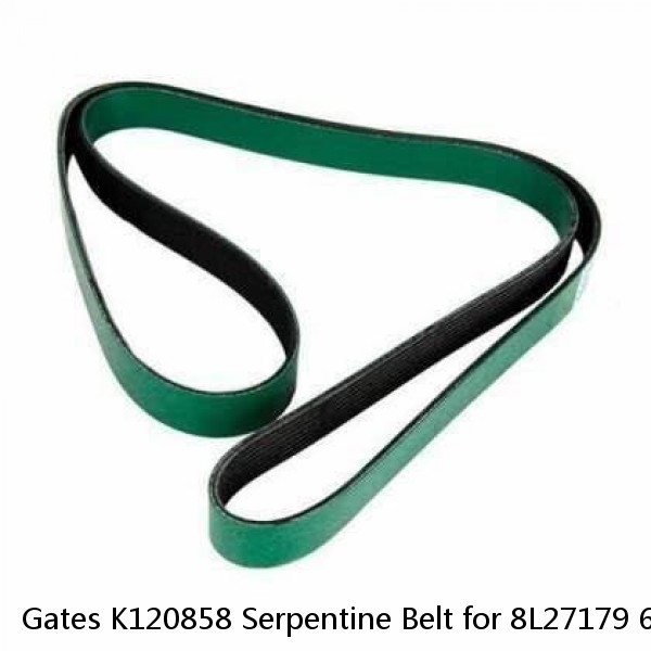 Gates K120858 Serpentine Belt for 8L27179 6122180 D8410006122180 4120858 nh